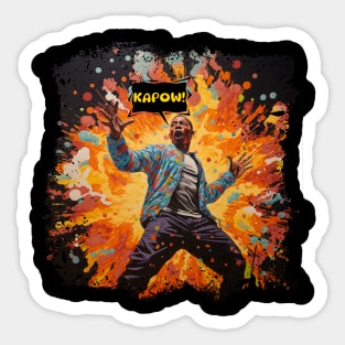 Comic Kapow - Let There Be Light Sticker